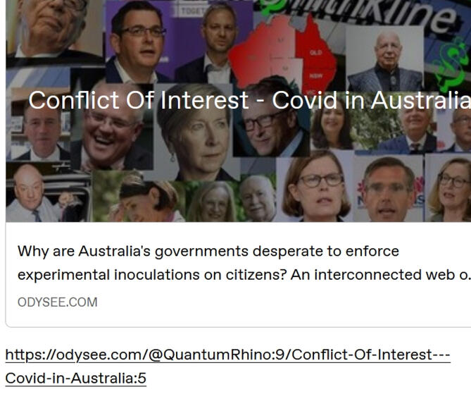 Conficts of interest and corruption